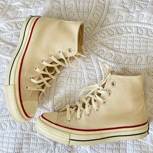 Cream Chuck 70 Vintage Canvas Sneakers
